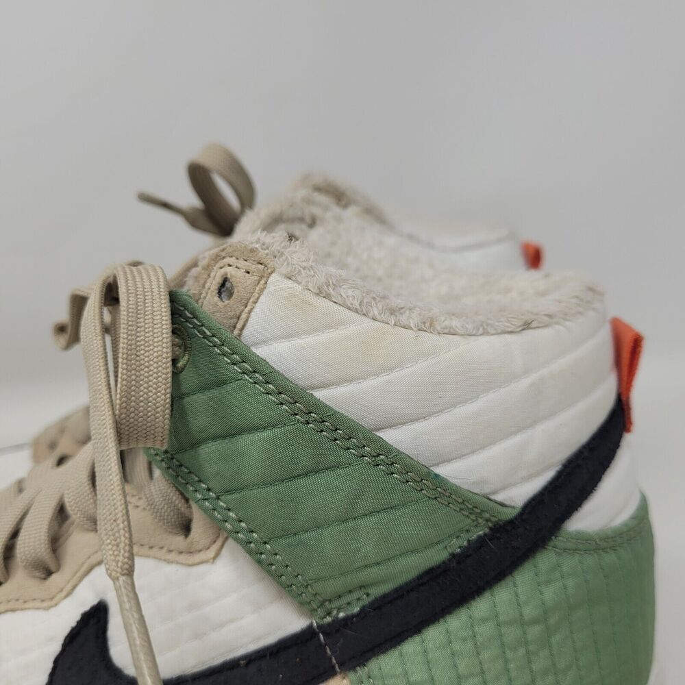 Nike Dunk High LX Next Nature Toasty Womens 6 Summit White Black Green Sneakers - Picture 14 of 16